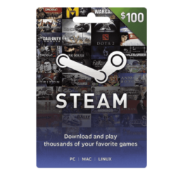 $100 Steam Gift Card